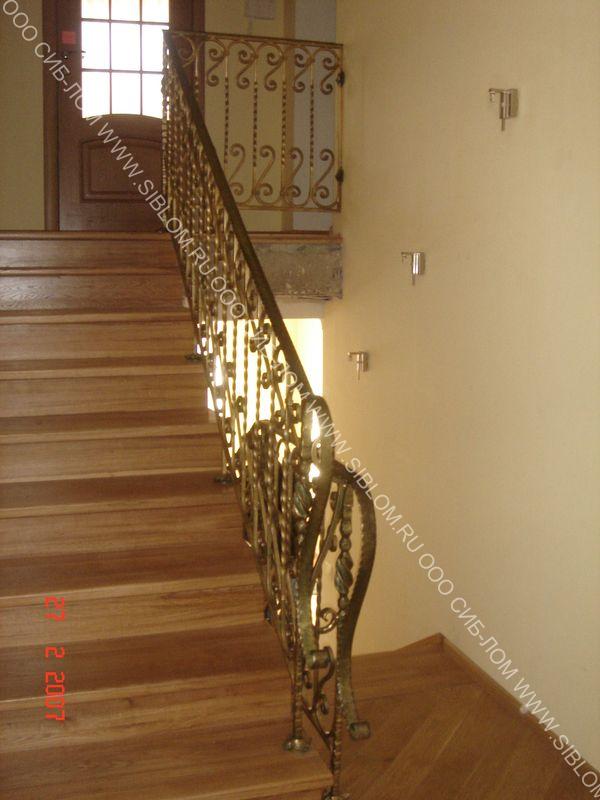 Фото - Кованая лестница 21