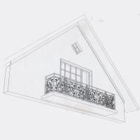 Кованые балконы - арт. 004