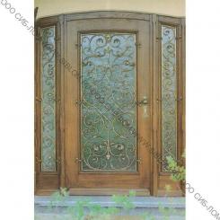 Кованые двери - арт. 001