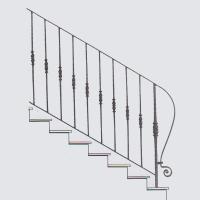 Кованые лестницы - арт. 012