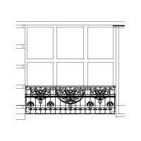 Кованые балконы - арт. 008