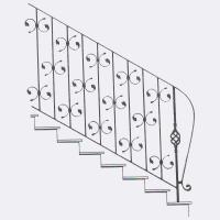Кованые лестницы - арт. 003